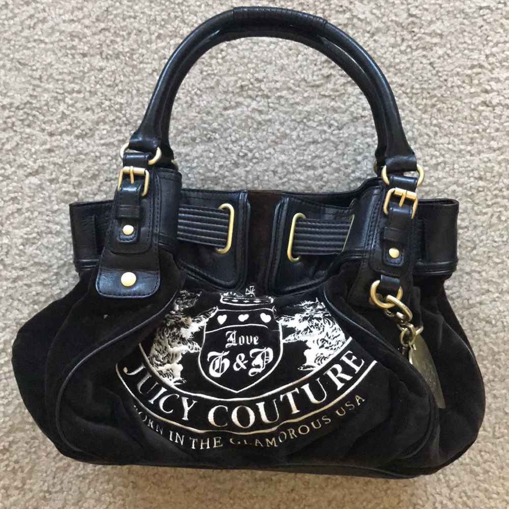 Juicy Couture velour bag